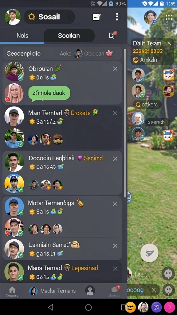 Screenshot neoparty nomor 1