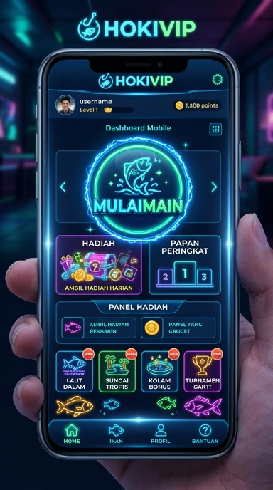 Cuplikan layar menu unduhan hokivip untuk perangkat Android